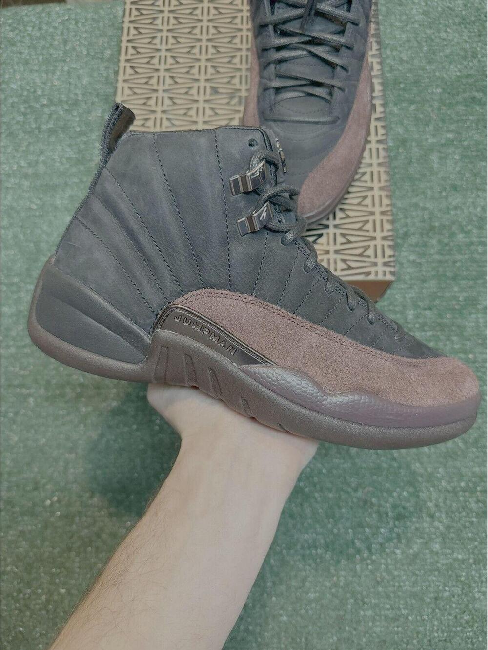 Jordan Retro 12 A Ma Mainere Black Size 7.5M/9W